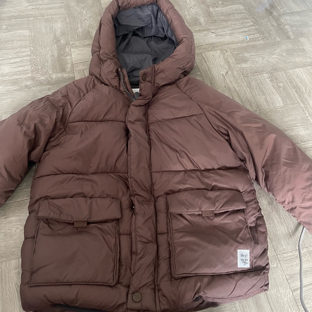 Zara baby puffy coat size 4-5